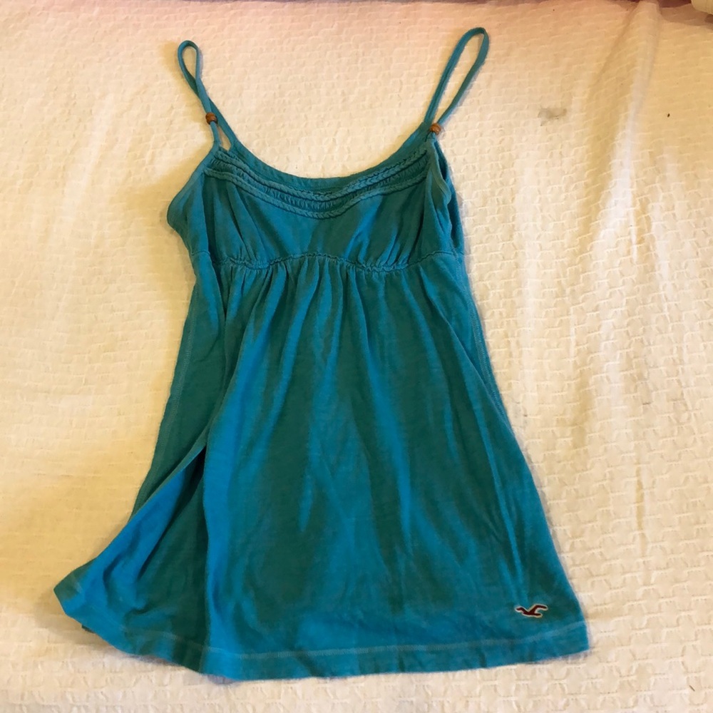 Blue tank